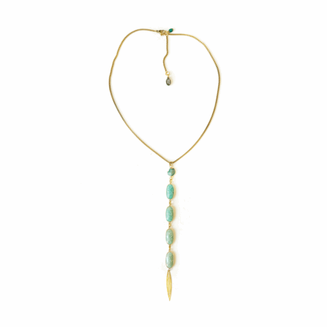 colar enhye amazonite