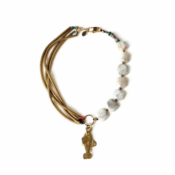 zuri moonstone necklace