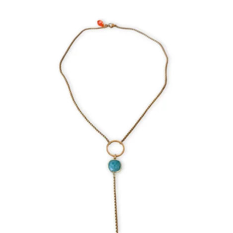 colar nicole amazonite