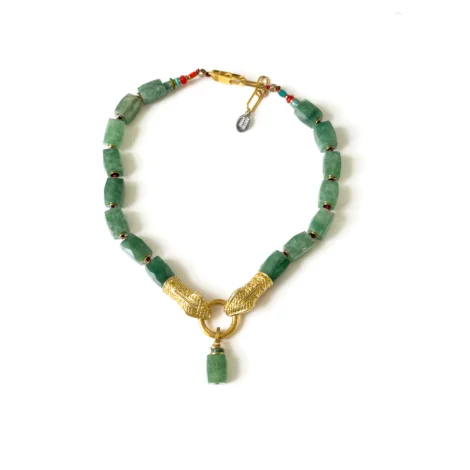 scarlet aventurine necklace