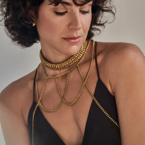 Kaira body necklace